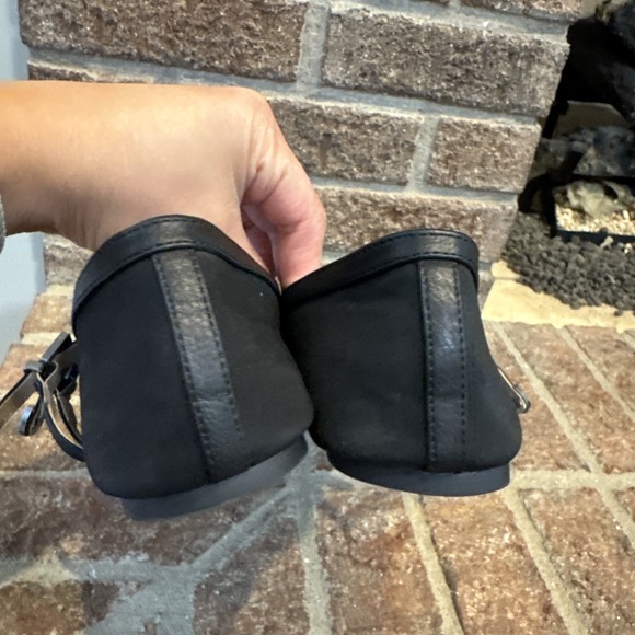 Journee Women's Florene Black Double Buckle Mary Jane Comfort Flats Sz 8.5 #224 - Picture 4 of 16